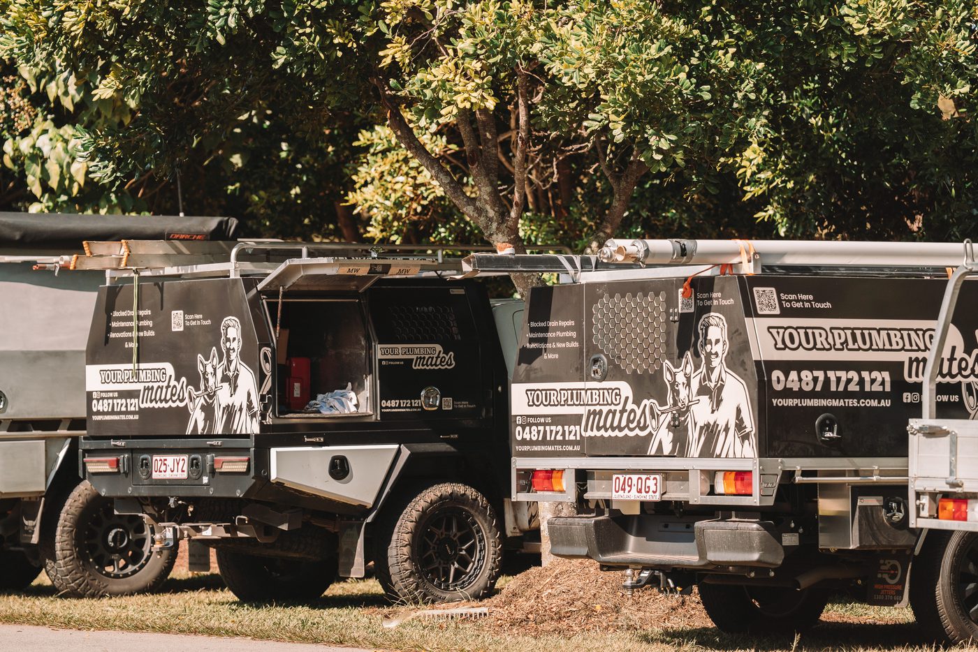 Your Plumbing Mates branded utes